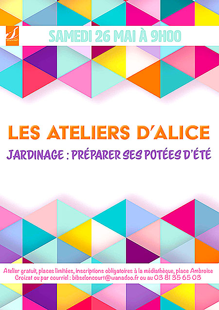 Visuel atelier Potées d'été 2018